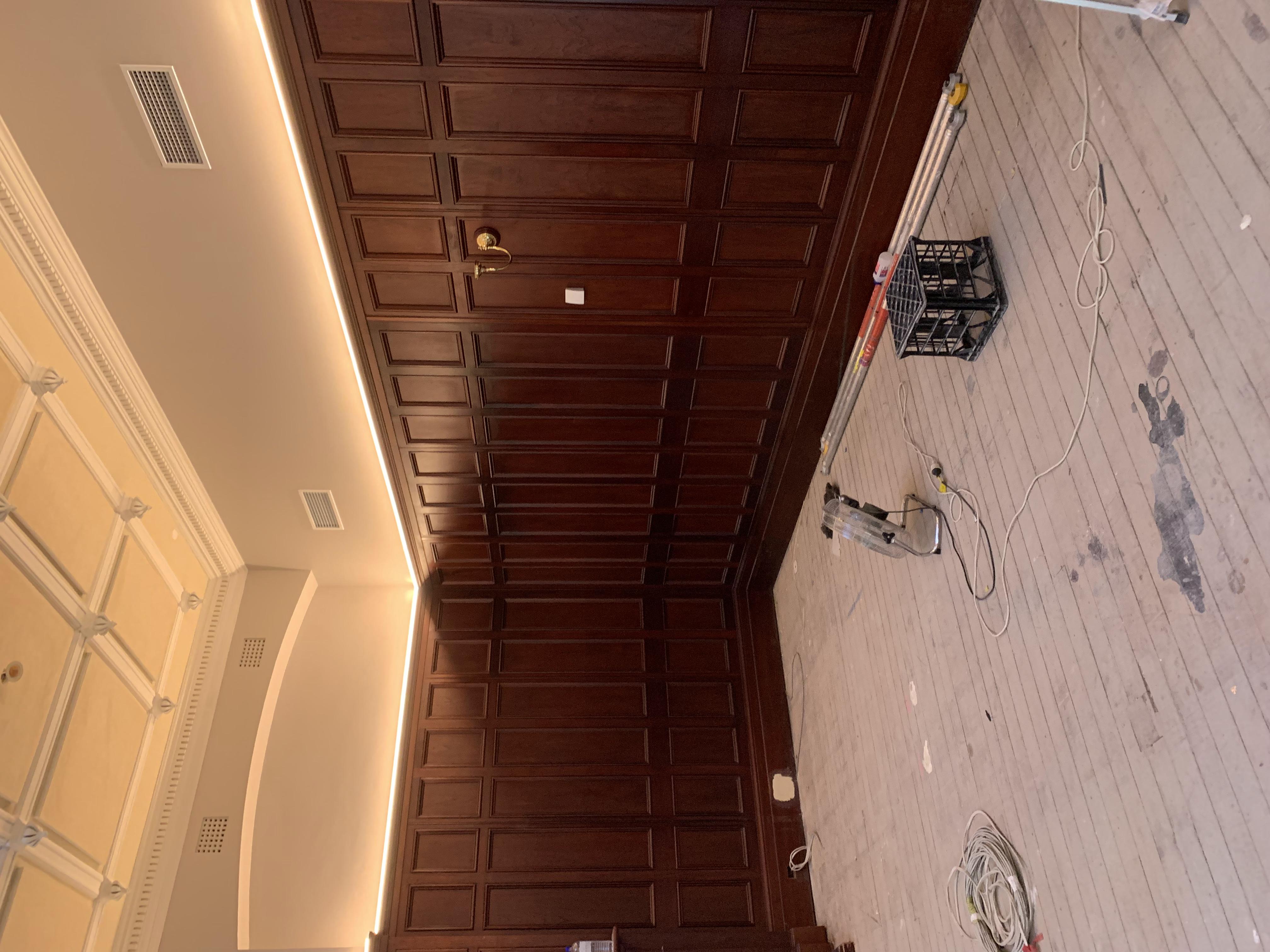 Furniture after restoration