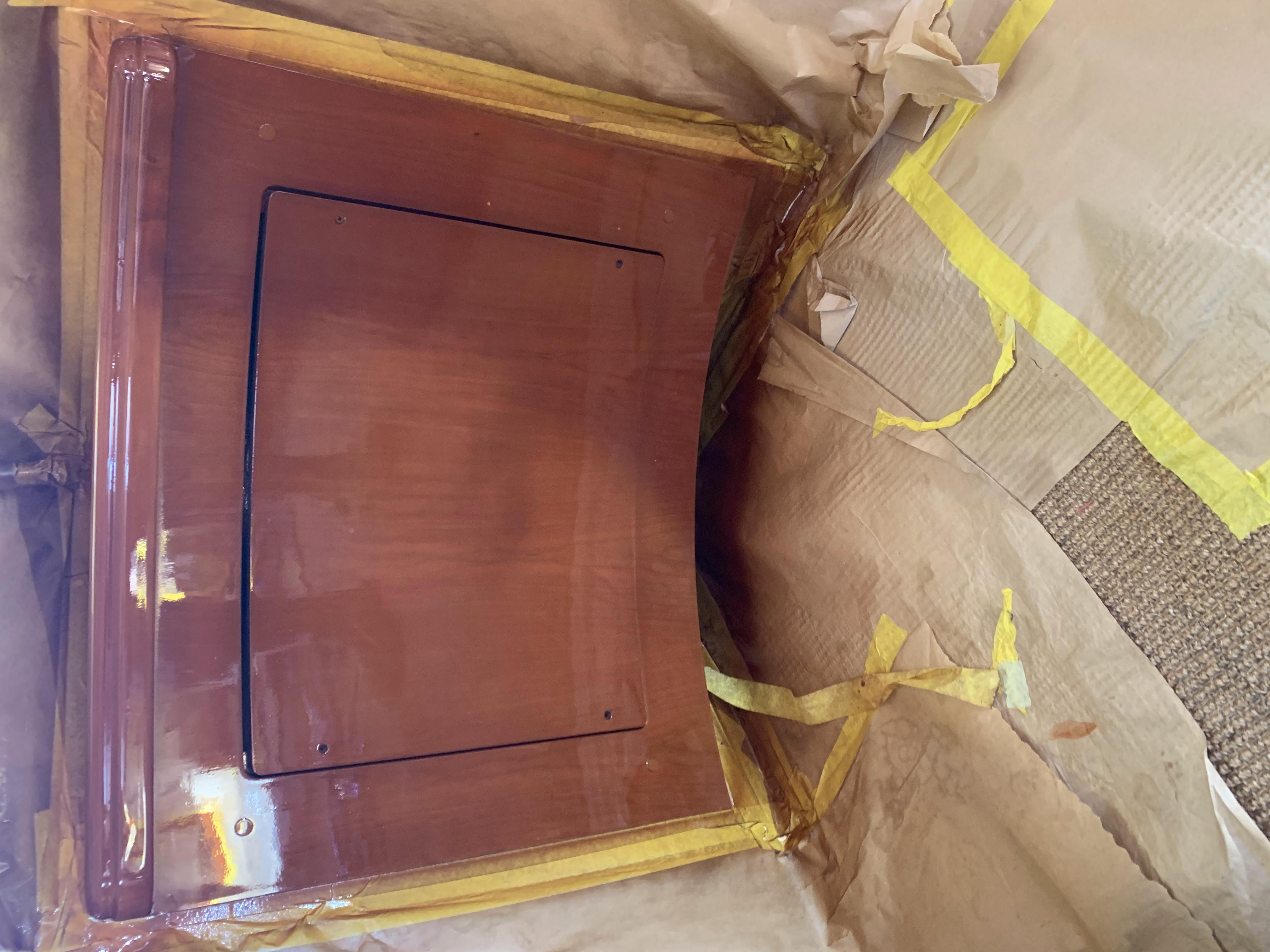 Furniture after restoration
